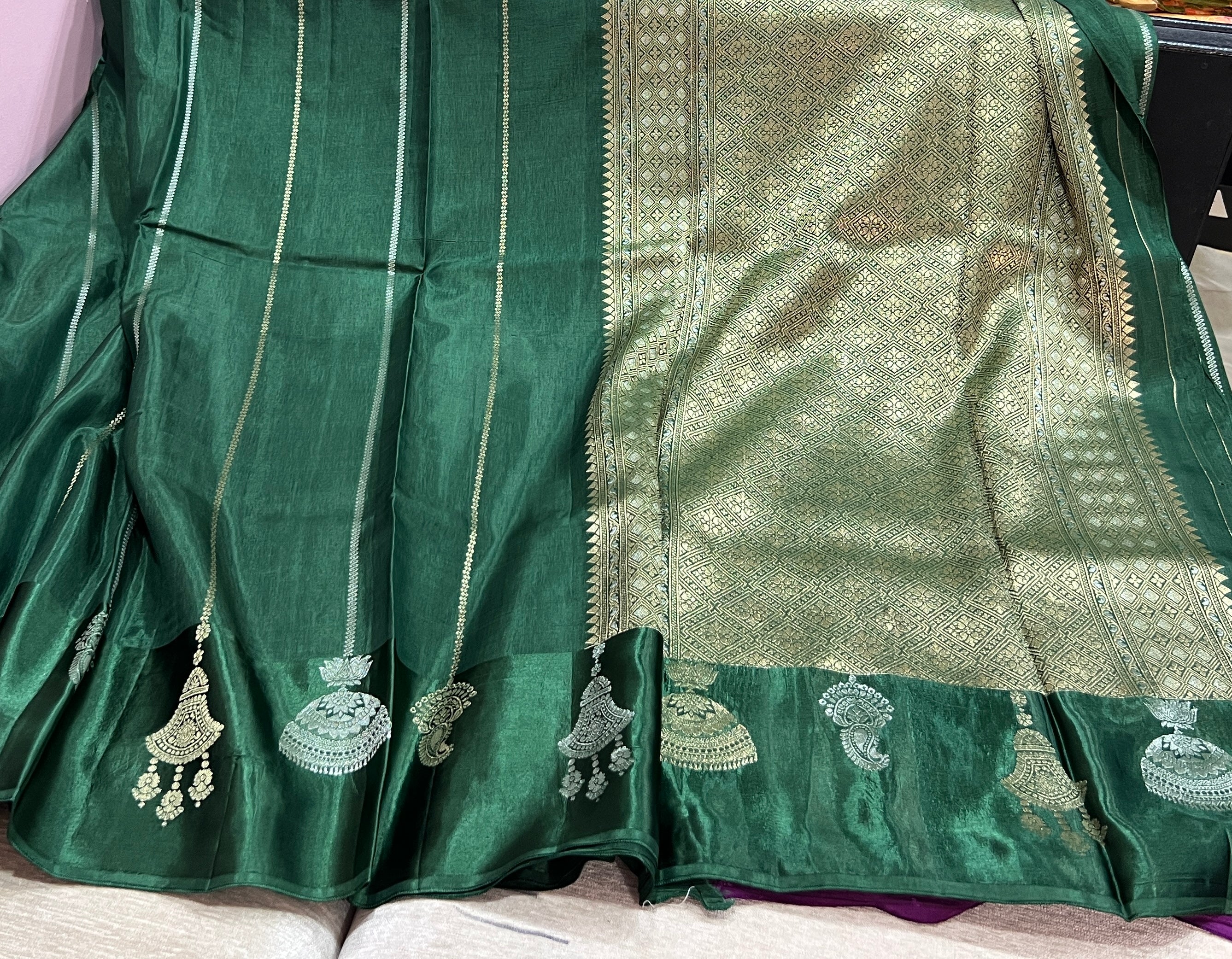 Green Saree
