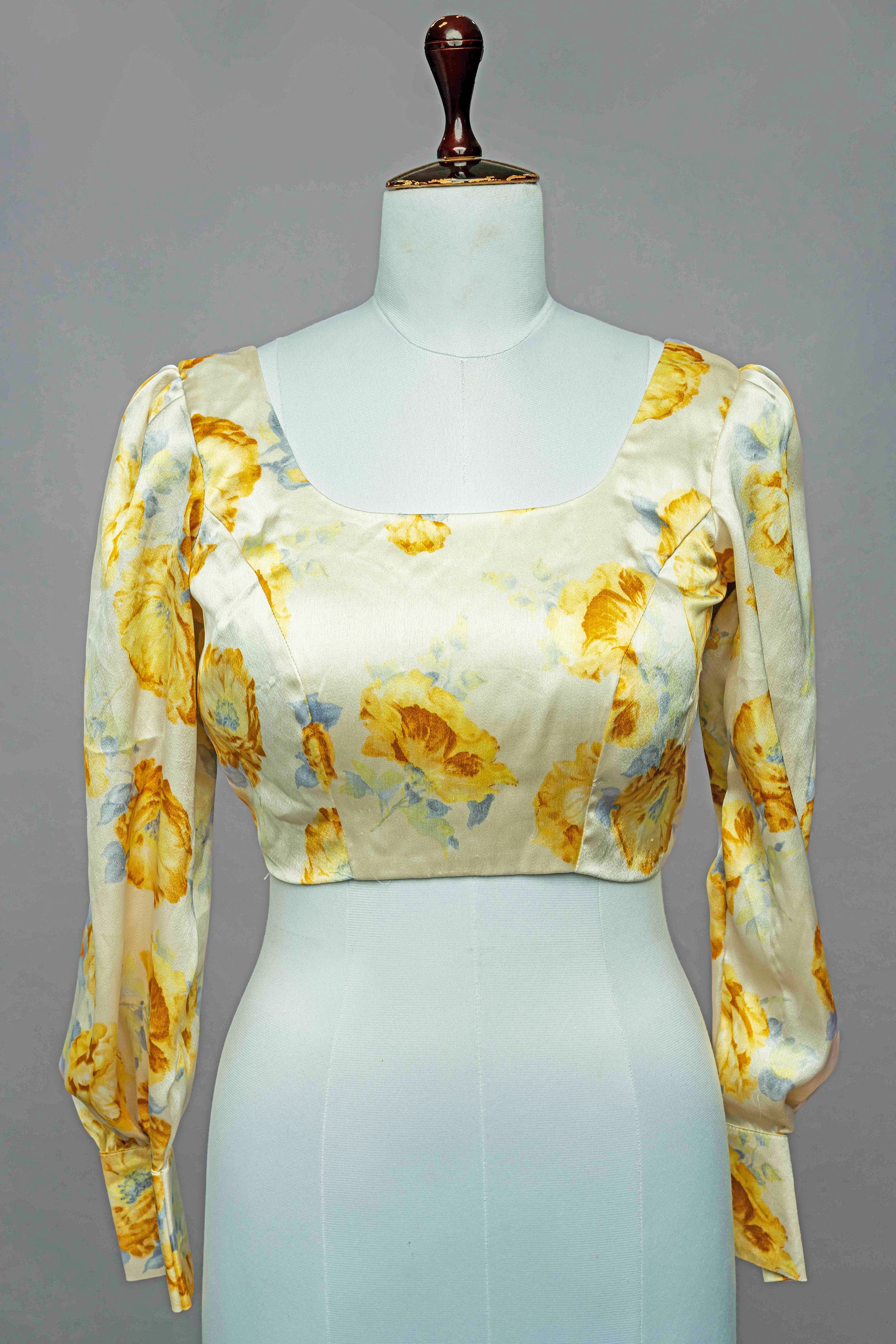 Golden Bloom blouse