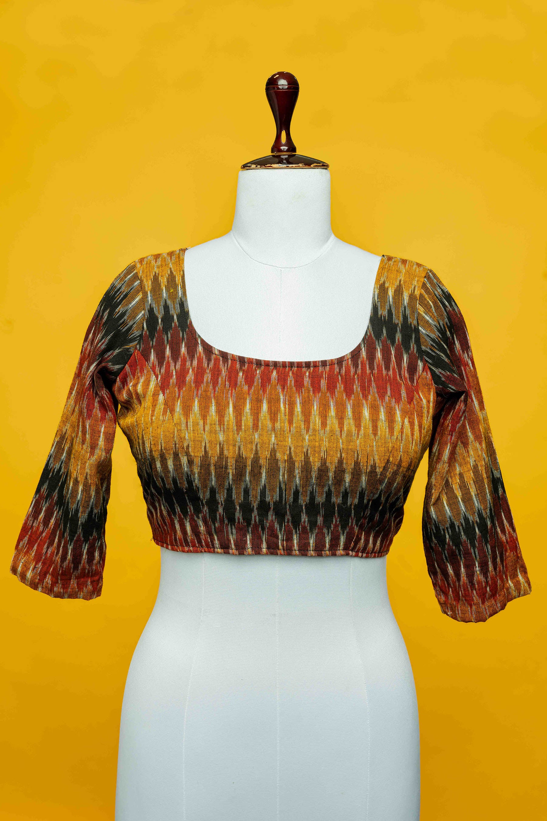 Black cotton Classic blouse