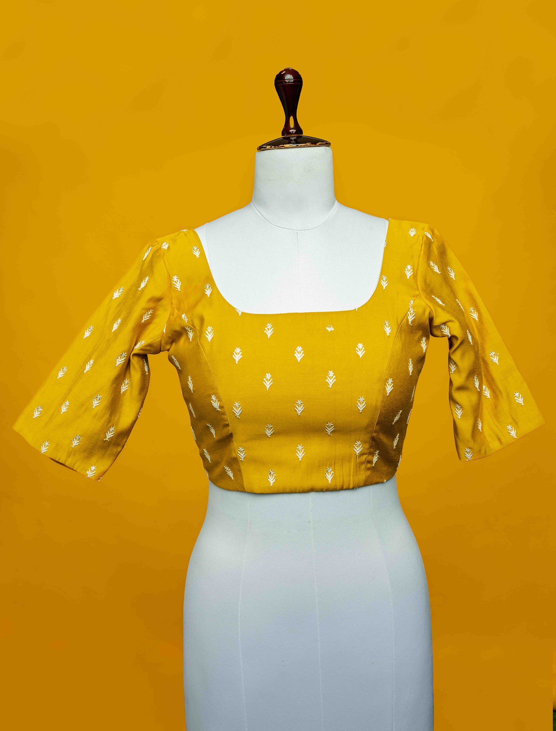 Sunny Threadwork Elegance blouse