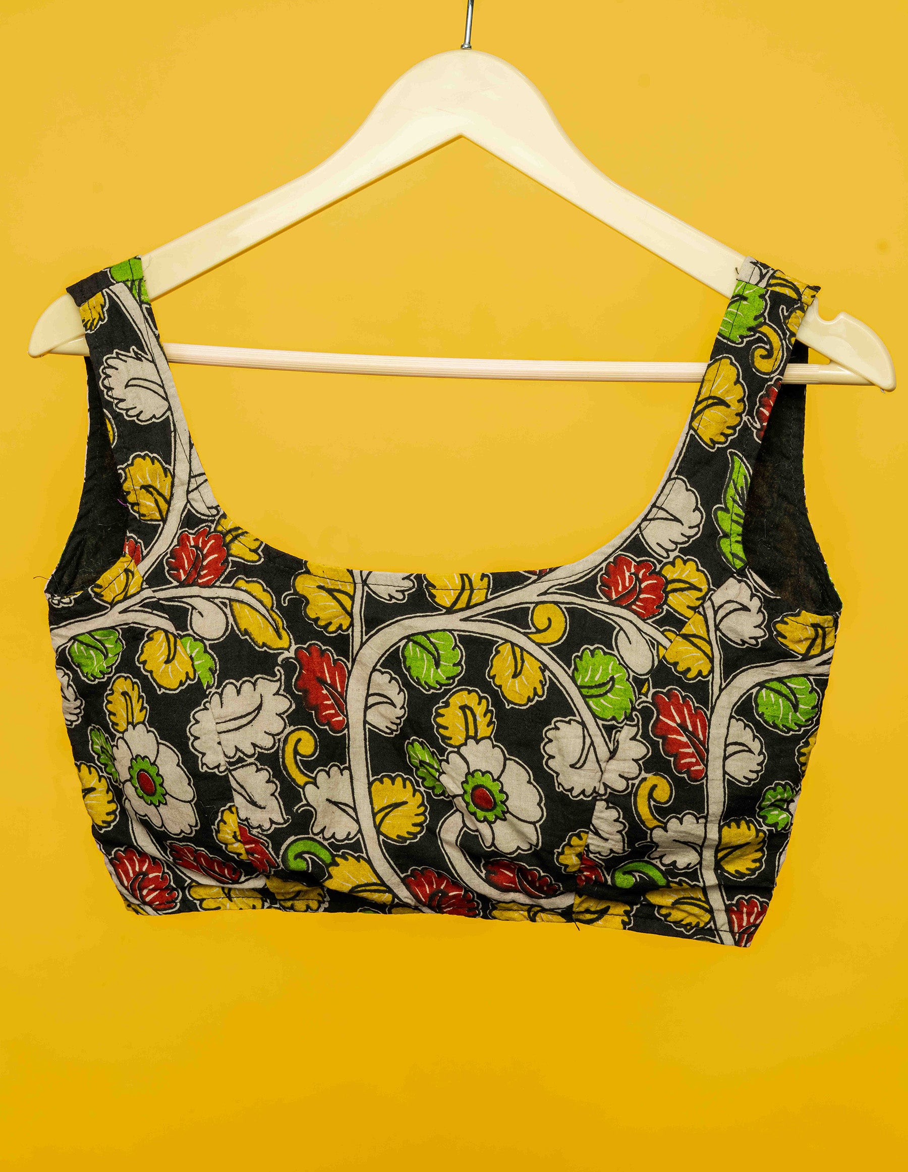 Midnight Kalamkari Splendor blouse