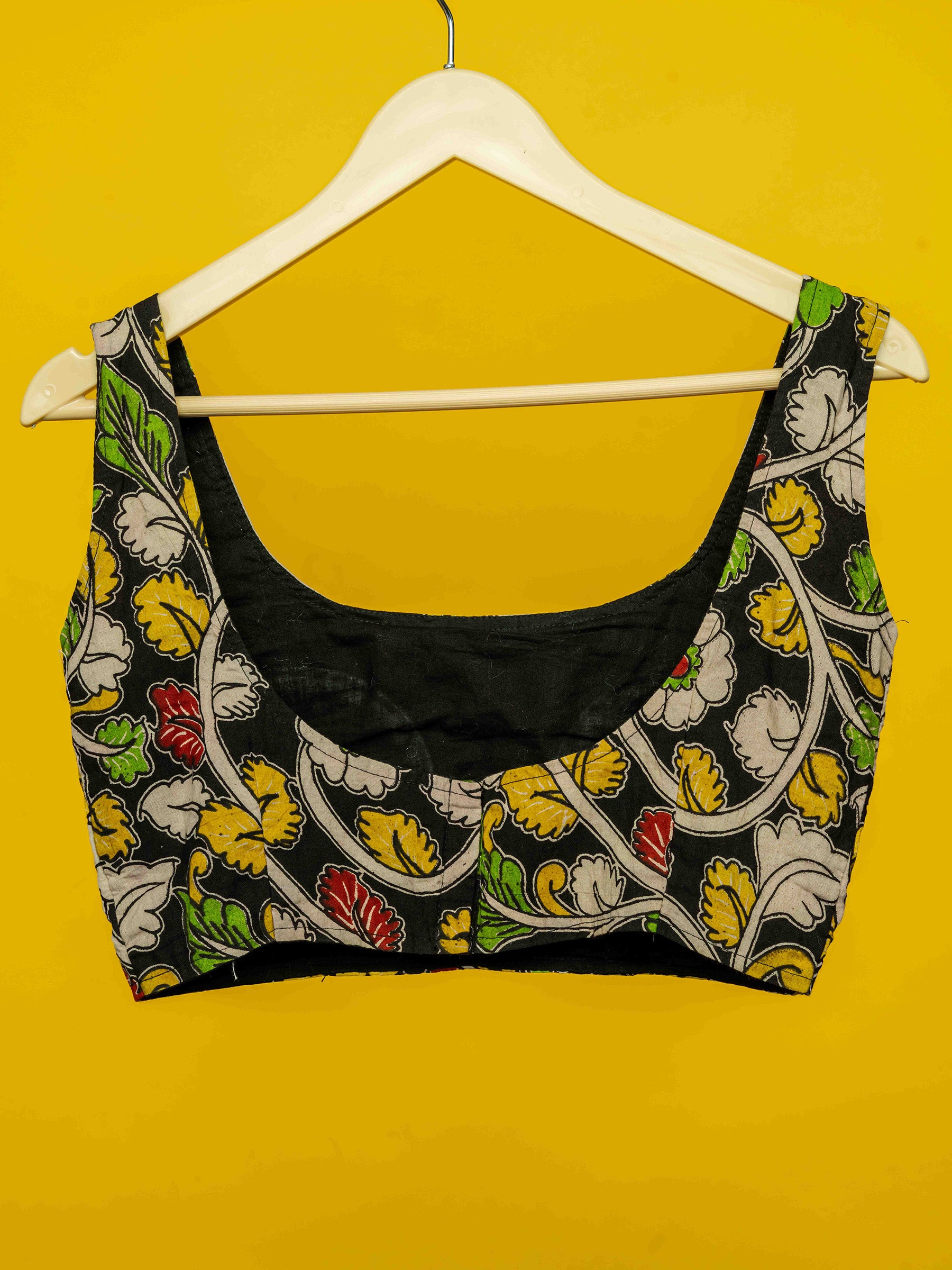 Midnight Kalamkari Splendor blouse