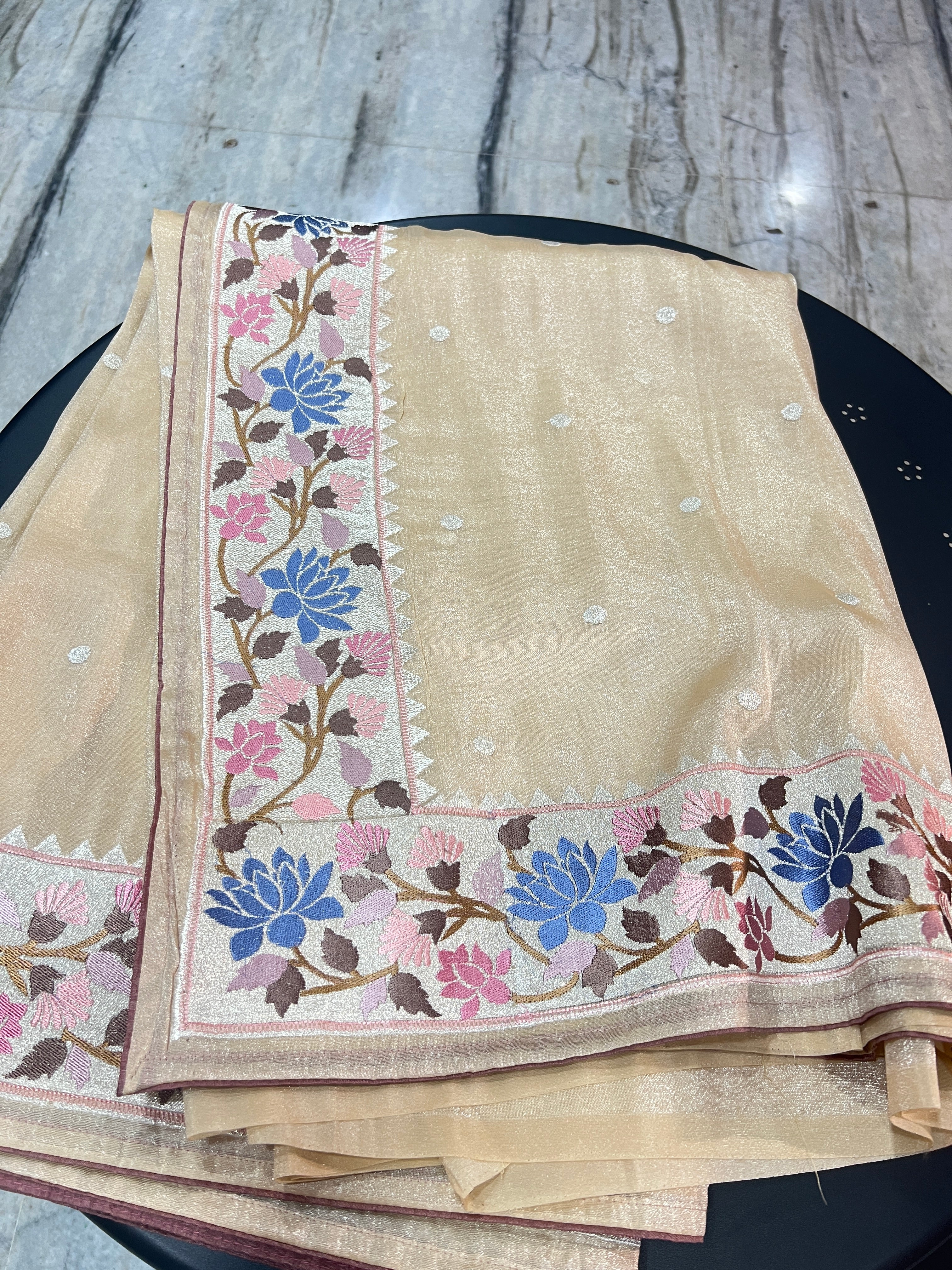 Gold Tissue organza